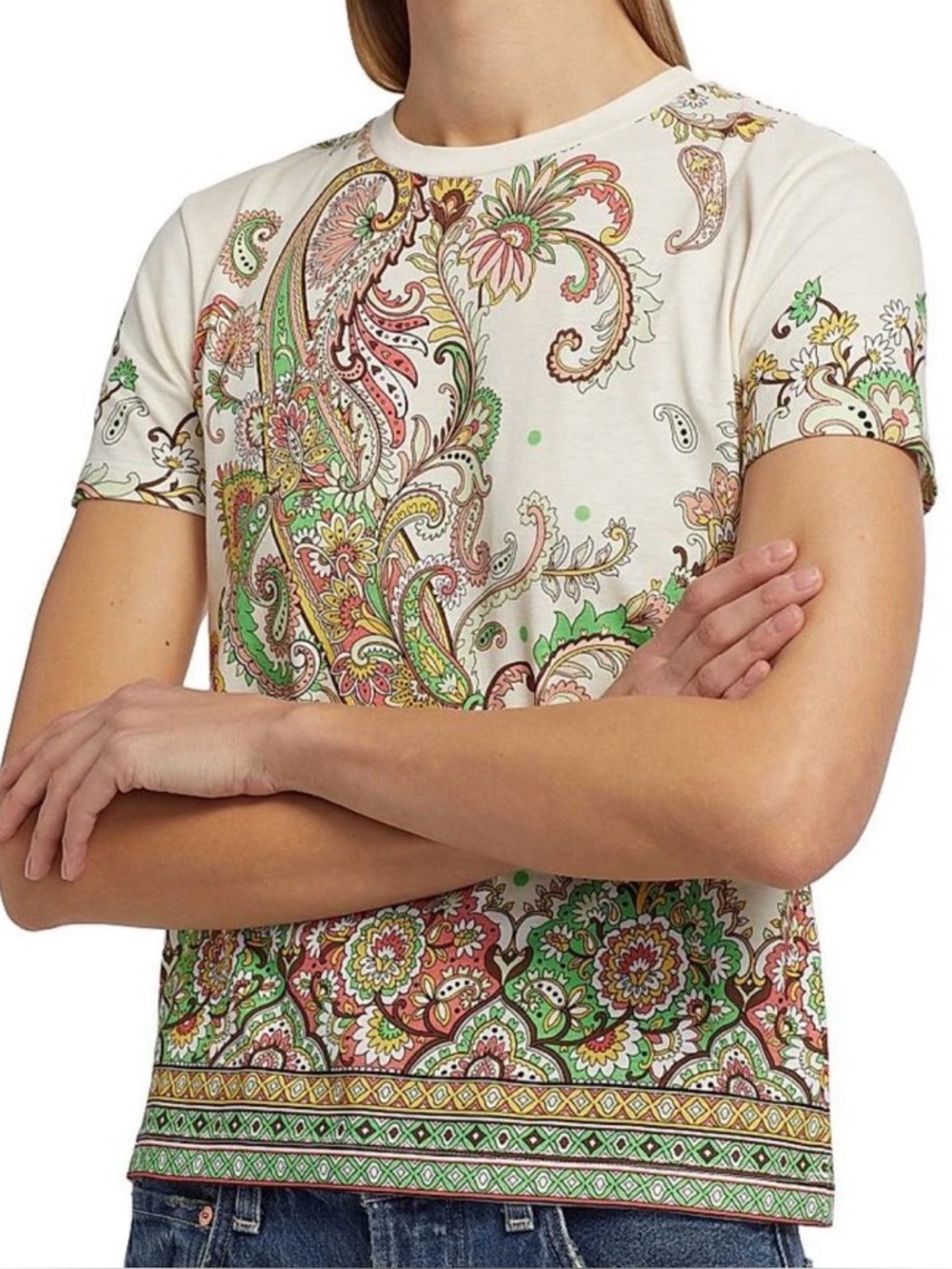 Etro floral-print t-shirt NEW NWT